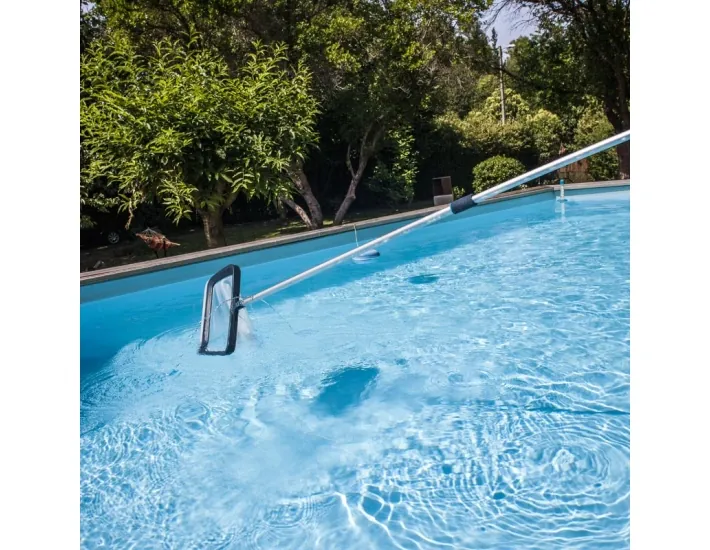 Teleskopstiel aus Aluminium 3,6 m Graphit Gre...