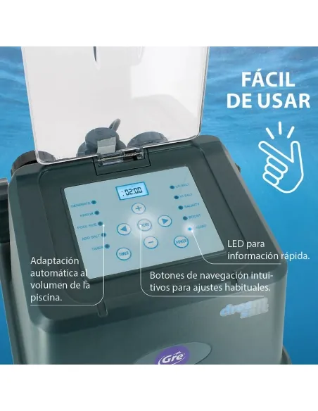 Zoutchlorinator Gre Dream Salt voor bovengrondse zwembaden