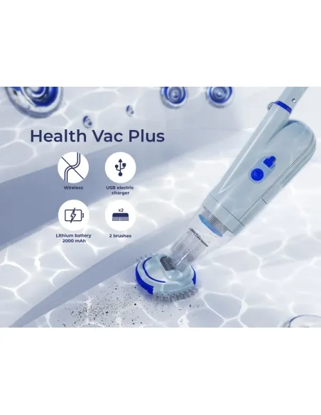Batteriebetriebener Poolreiniger Gre Health Vac Plus CSPAN