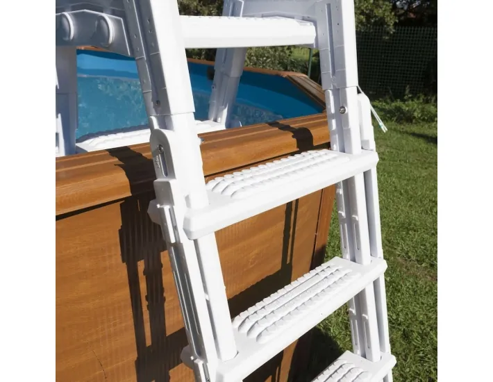 Escalera de seguridad Premium 2x4 peldaños Gre