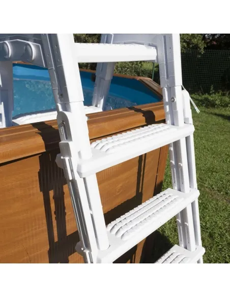 Escalera de seguridad Premium 2x4 peldaños Gre