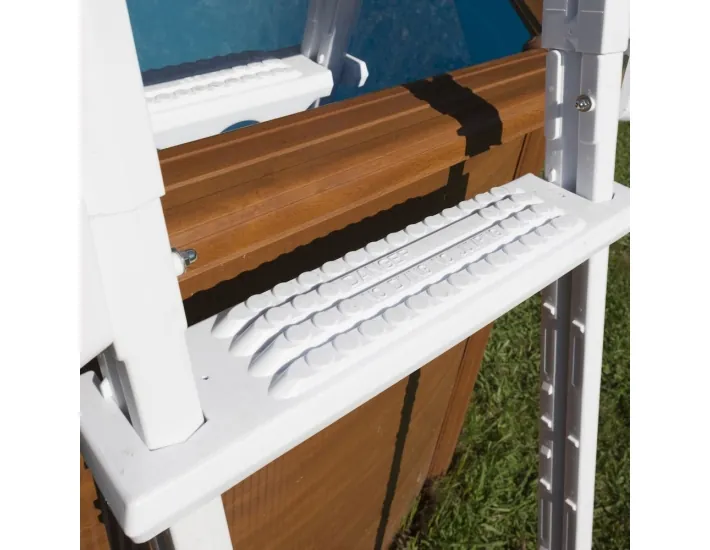 Escalera de seguridad Premium 2x4 peldaños Gre