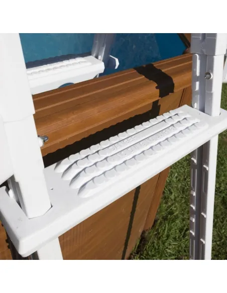 Escalera de seguridad Premium 2x4 peldaños Gre