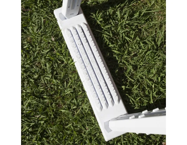 Escalera de seguridad Premium 2x4 peldaños Gre