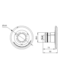 LumiPlus Essential Mini LED-spot voor nissen AstralPool 2