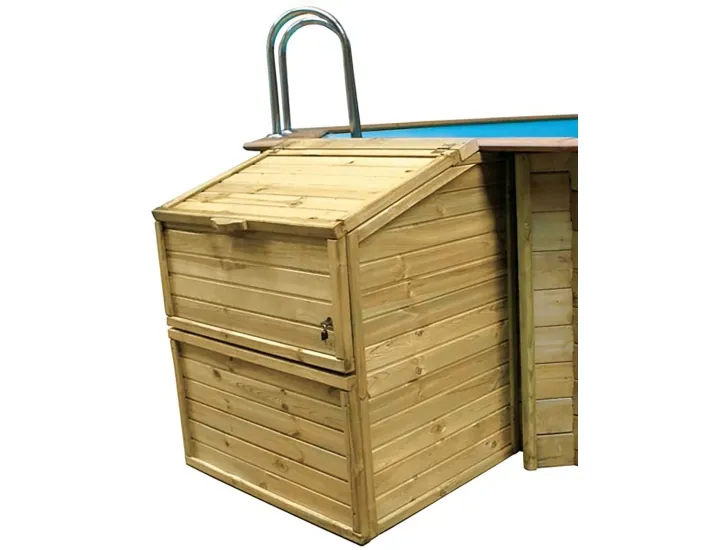 Lokale technische Holzhütte Gre