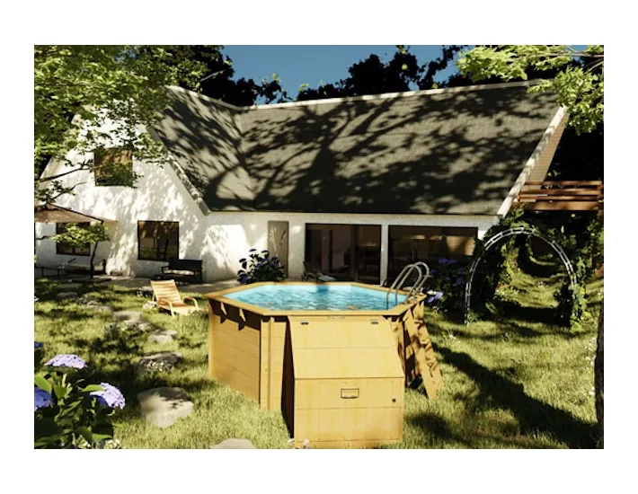 Lokale technische Holzhütte Gre