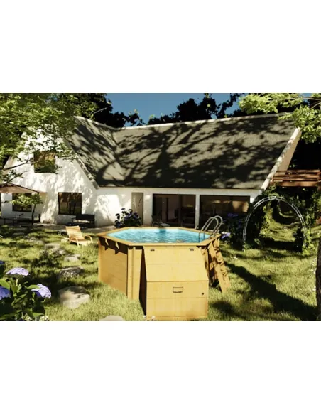 Lokale technische Holzhütte Gre