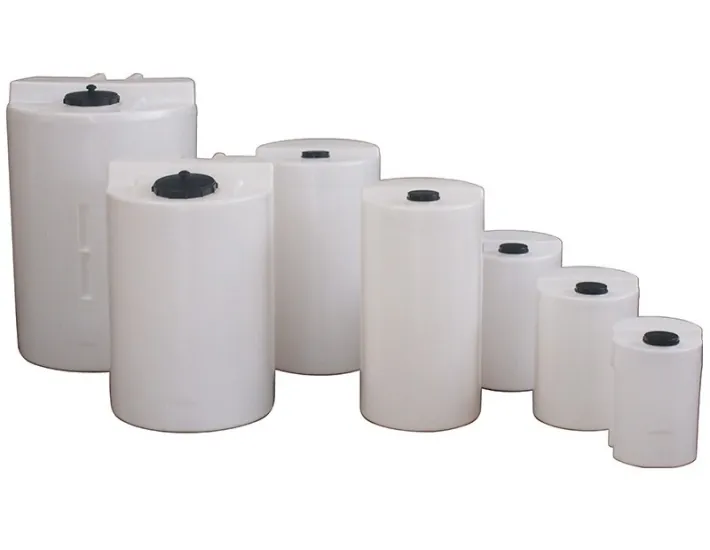 Zylindrische Dosierbehälter aus Polyethylen