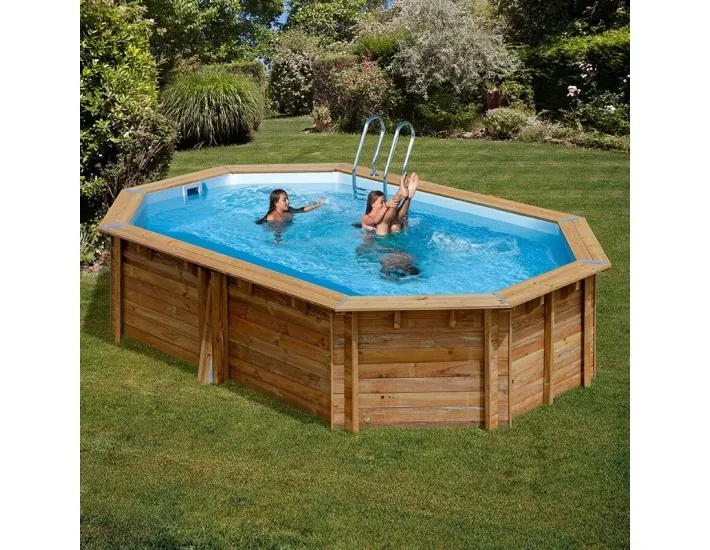 Gre Sunbay Cannelle Oval wooden pool 551x351x119