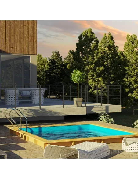 Gre Sunbay Carra 3 square pool 305x305x119