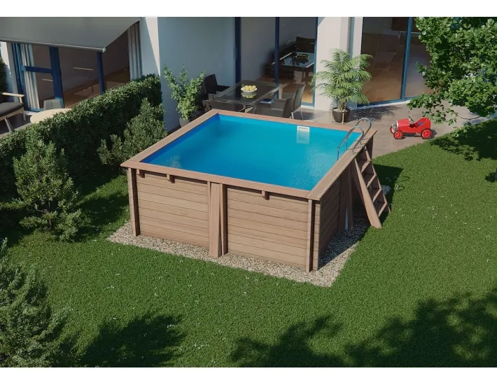 Gre Sunbay Carra 3 square pool 305x305x119