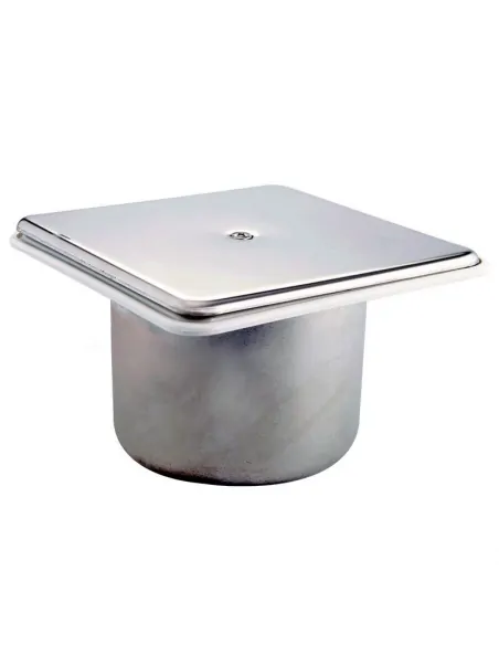 Bunera Antivortex Acer Inoxidable Sortida 1 1/2"