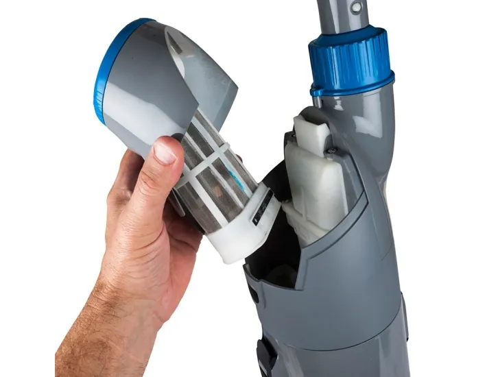 Pulitore per piscine a batteria Gre Super Vac...