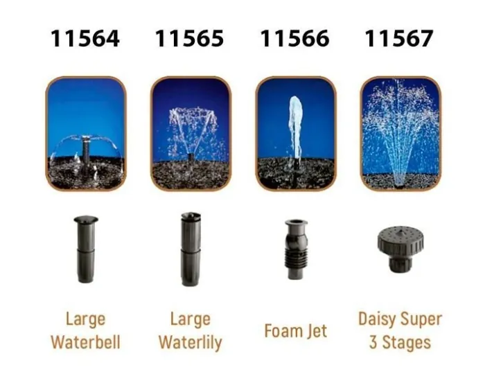 Boquillas para bomba Sicce Ecopond