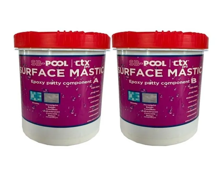 SB-POOL Oppervlakte mastiek voor reparatie van...