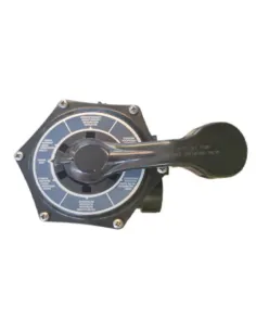 Black 6-Way Valve Filter Gre Samoa VALVULA6VSAM