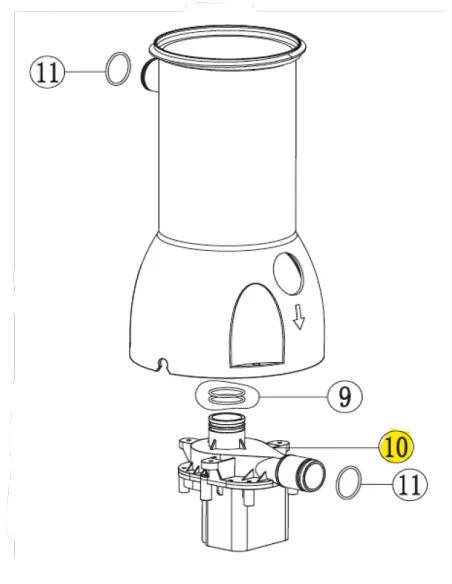 Bomba Filtre Cartutx Gre FAQ35 FAQ3510