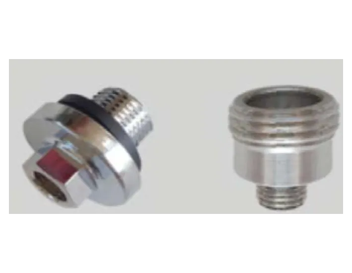 Curva giratoria de calzamiento + Tuercas Ducha...