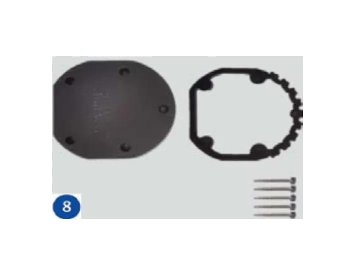 Aluminum Lid + Screws + Shower Seal Gre SSAL18...