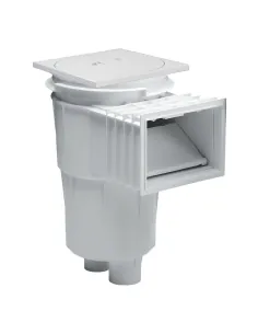 Skimmer 17,5L standaardmond vierkante afdekking betonnen...