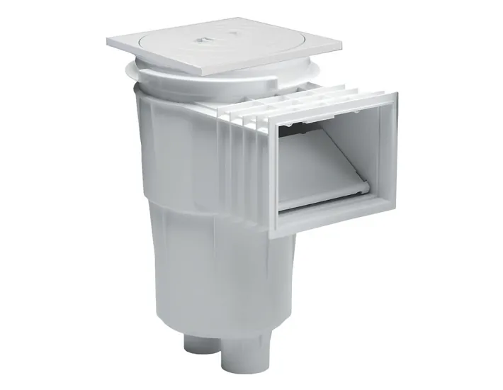 Skimmer 17,5L standaardmond vierkante afdekking...