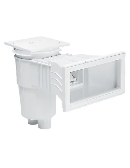 Skimmer 17,5L brede bek vierkante afdekking beton zwembad AstralPool