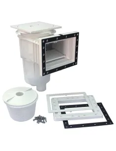 Skimmer 17,5L standaard mond vierkant deksel liner en...