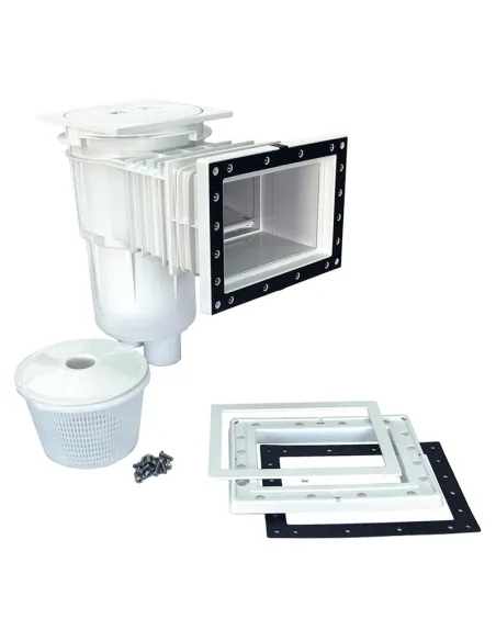 Skimmer 17,5L standard mouth elongated square lid square pool liner AstralPool