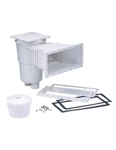 Skimmer 17,5L brede bek vierkante deksel liner zwembad...