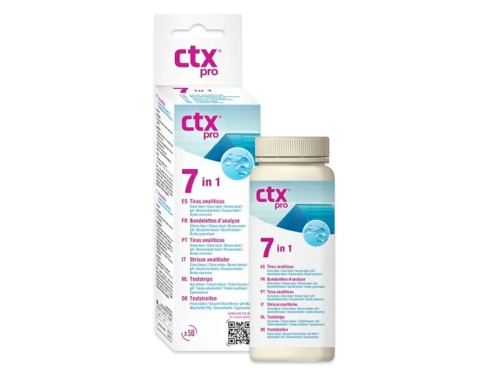 CTX Tiras-teste 7 parâmetros 7 em 1