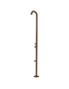 Sined Quartu Rose Gold Stainless Steel Shower with Footbath