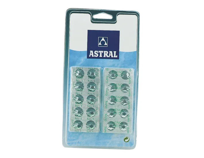 Replacement Pooltester DPD Nº1- PHENOL RED Tablets