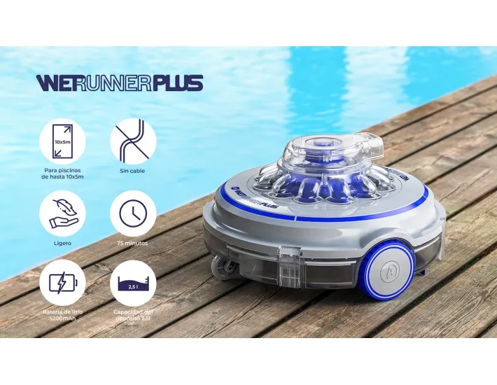 Wet Runner Plus Battery Powered Robot