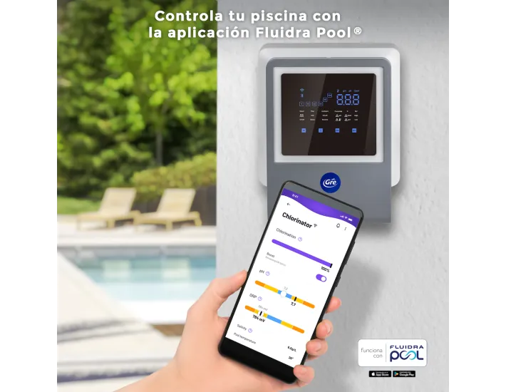 Clorador de sal Gre Connected com pH