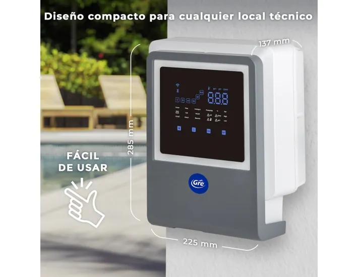 Clorador de sal Gre Connected com pH