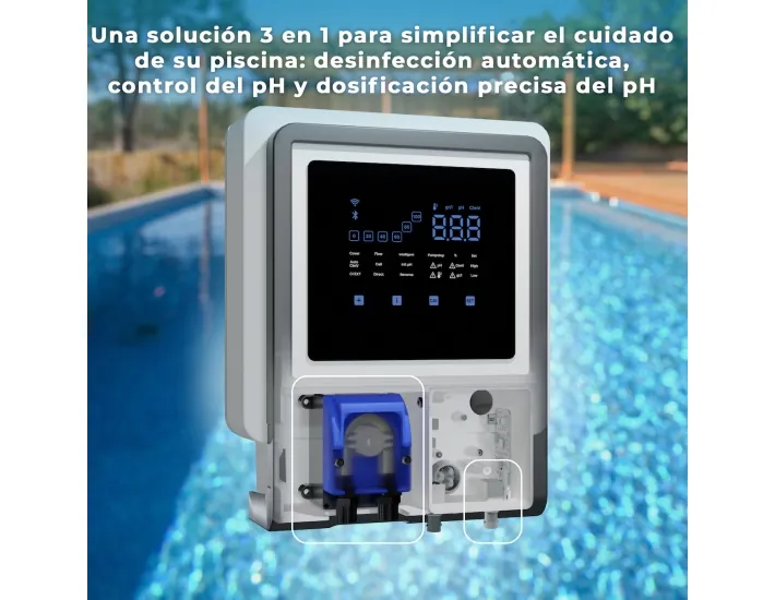 Clorador de sal Gre Connected com pH