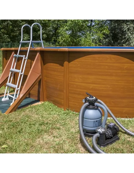 Reinigungsanlage Gre mit Pumpe