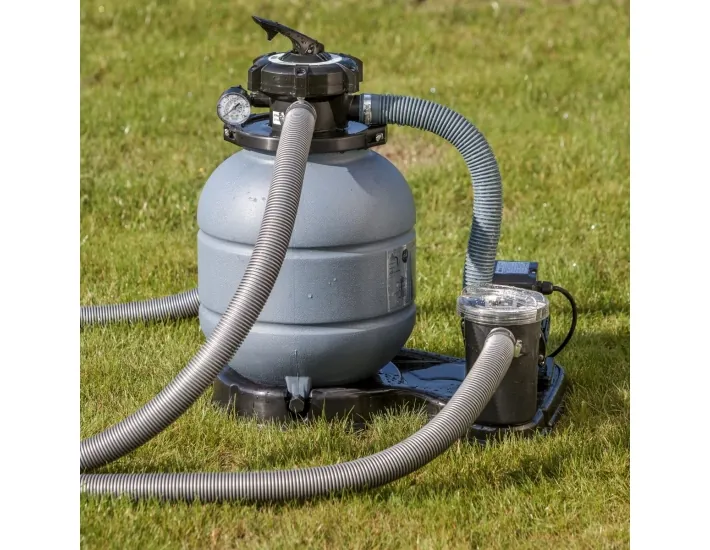 Reinigungsanlage Gre mit Pumpe