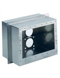 Caja Alojamiento Doble Inox  Nado Contracorriente