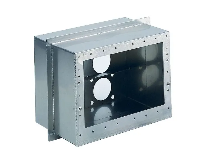 Caja Alojamiento Doble Inox  Nado Contracorriente