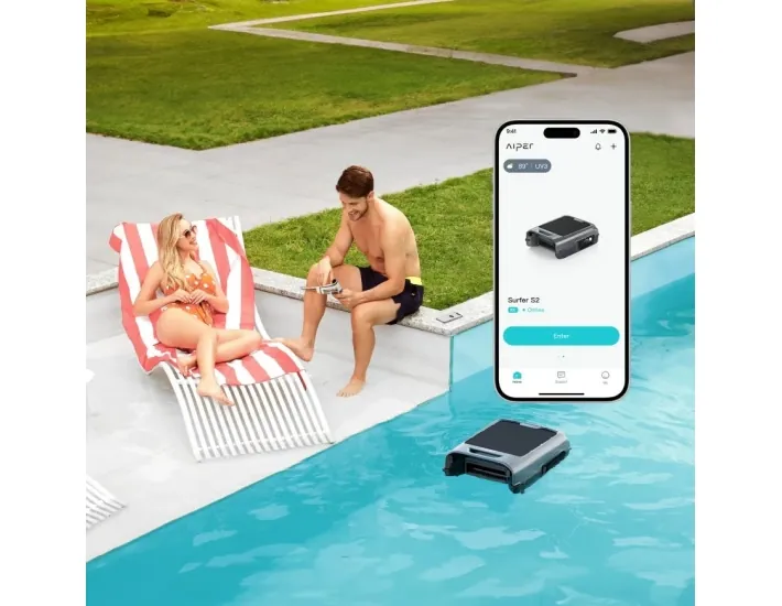 Robot Aiper EcoSurfer S2 Skimmer Solar sin Cables