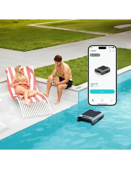 Robot Aiper EcoSurfer S2 Skimmer Solar sin Cables