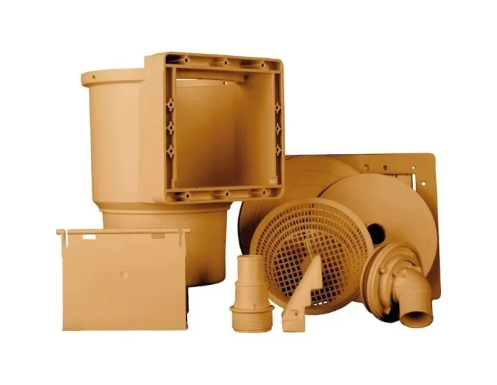 Brauner Abschäumer und Impulsdüse Gre AR100W