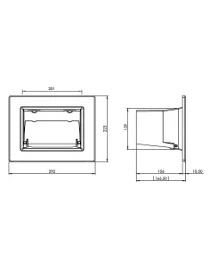 EasyColor Skimmer Cover Standaard Mond AstralPool 2