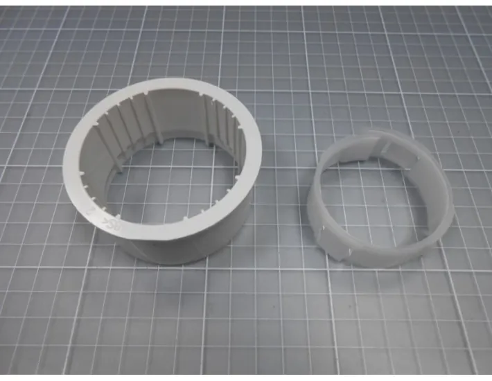 Cjto. Anello di fissaggio in nicchia Mini Pis....