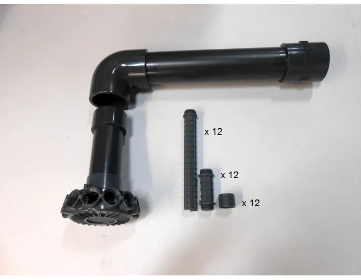 Conjunto de colectores D. 1200 - 90 Vesuvius...