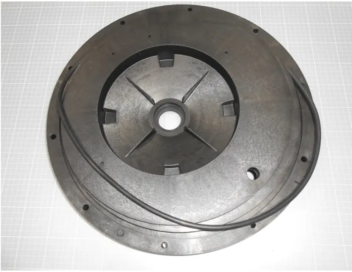 Flange do selo mecânico + selo da bomba Kivu...