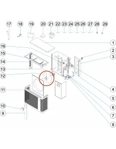 Ventilateur de pompe à chaleur AstralPool 75311R0014