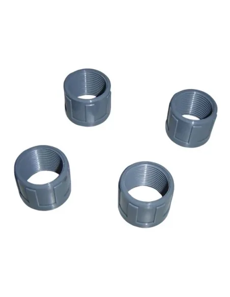 Maneguet enllaç PVC per a braços col·lectors 1" (pack 4 u.)